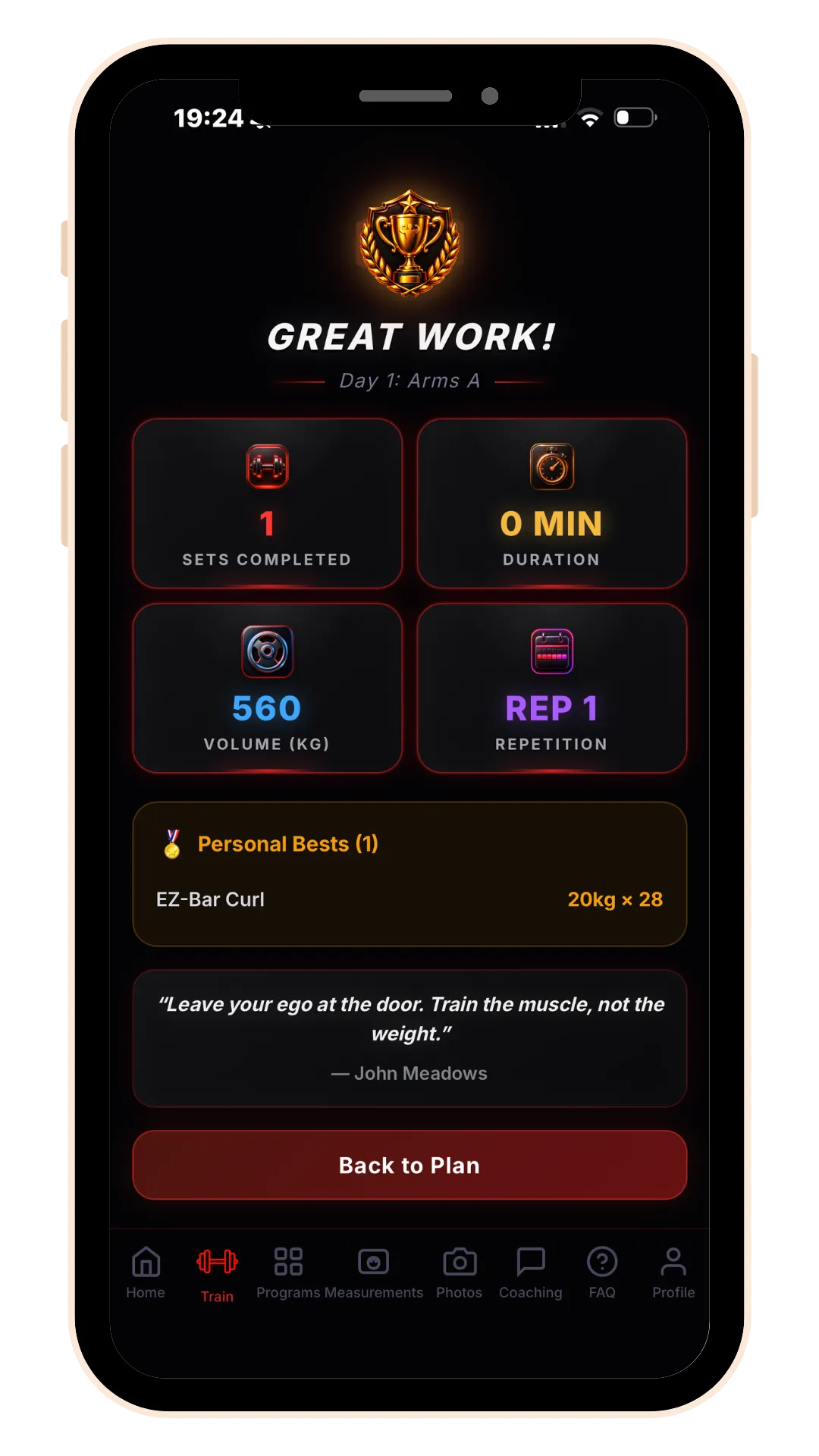 ATS Training App - Rest Timer